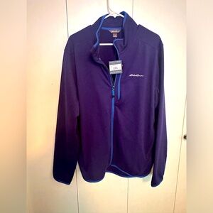 Eddie Bauer zippered fleece NWT.